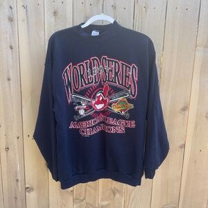 Vintage 1997 World Series Crewneck Cleveland